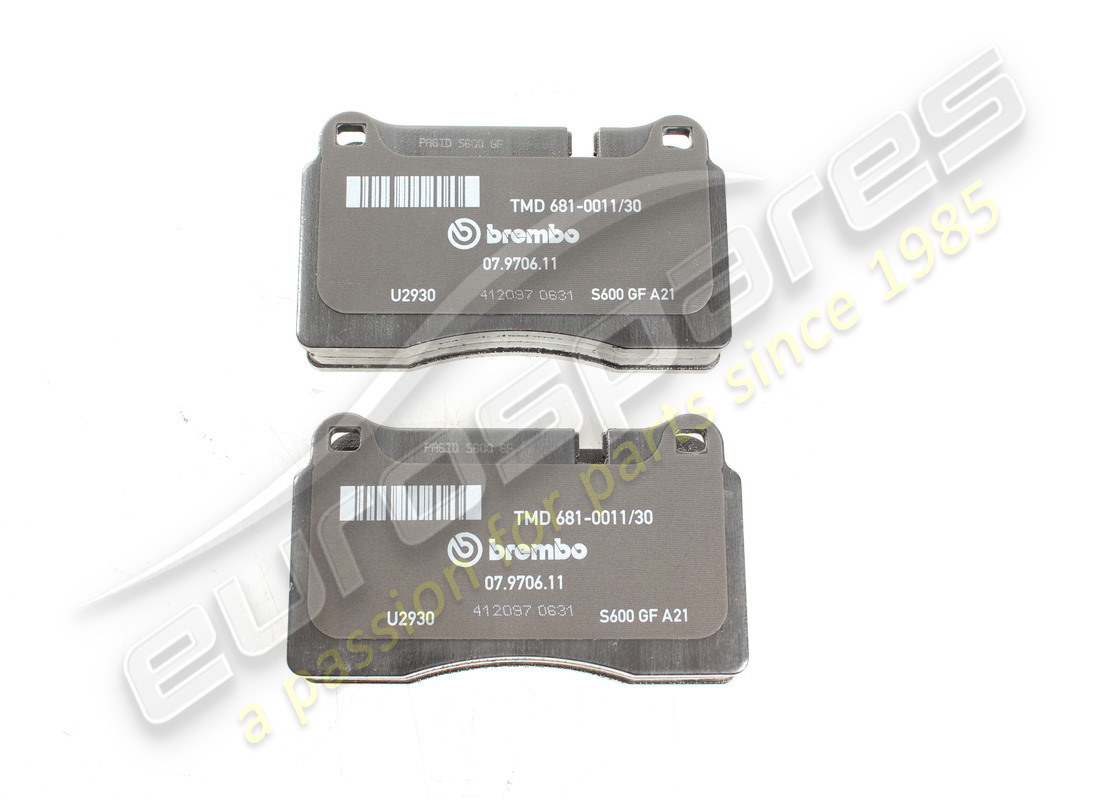 neuer maserati hinterer pad-satz. teilenummer 673010324 (2)