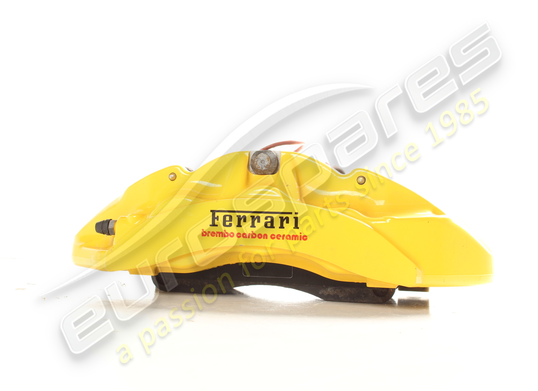 gebrauchter ferrari vorderer linker bremssattel mit belägen. teilenummer 297308 (1)