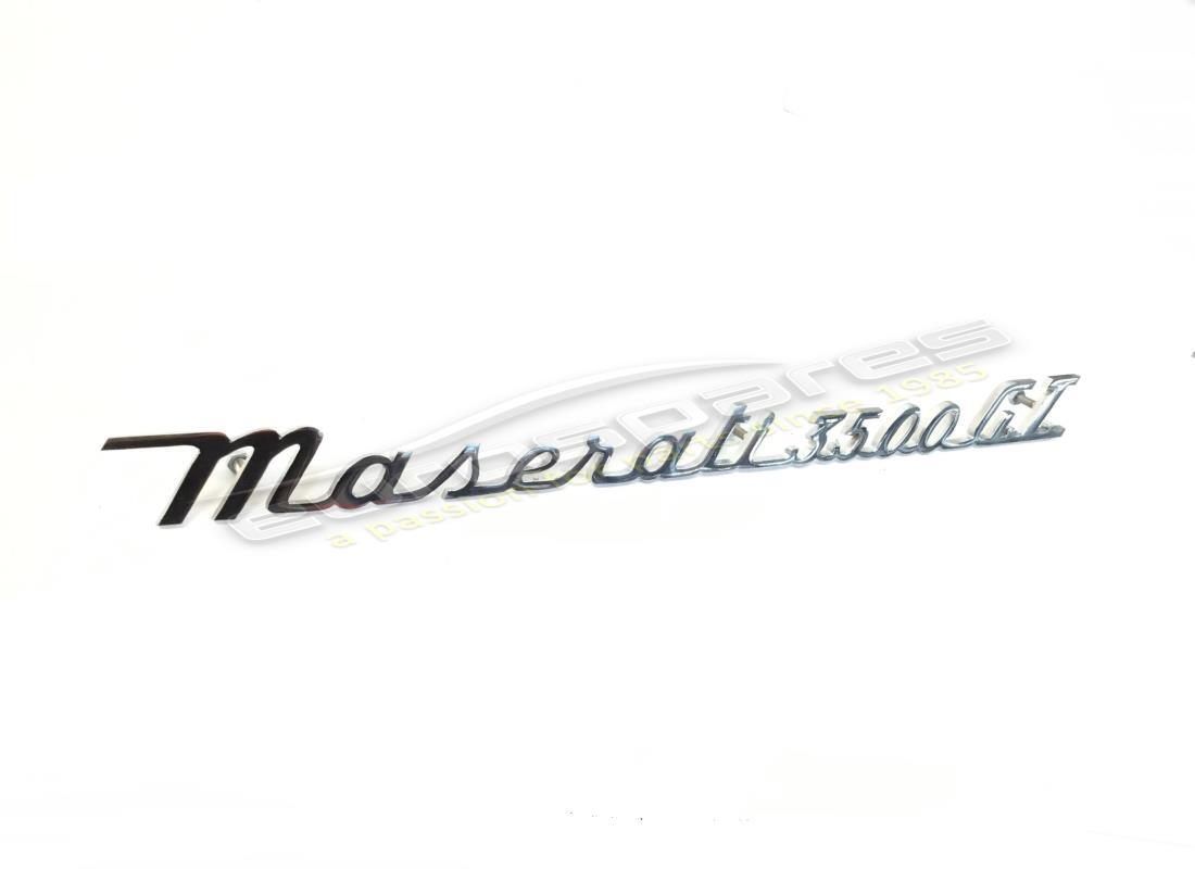 neu maserati 3500 gt-skript. teilenummer 2921 (1)