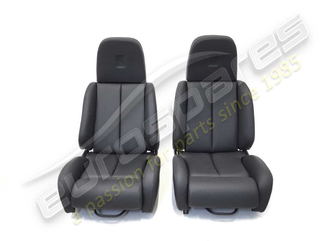 überholtes eurospares paar schwarz sitze (testarossa). teilenummer eap1227215 (1)