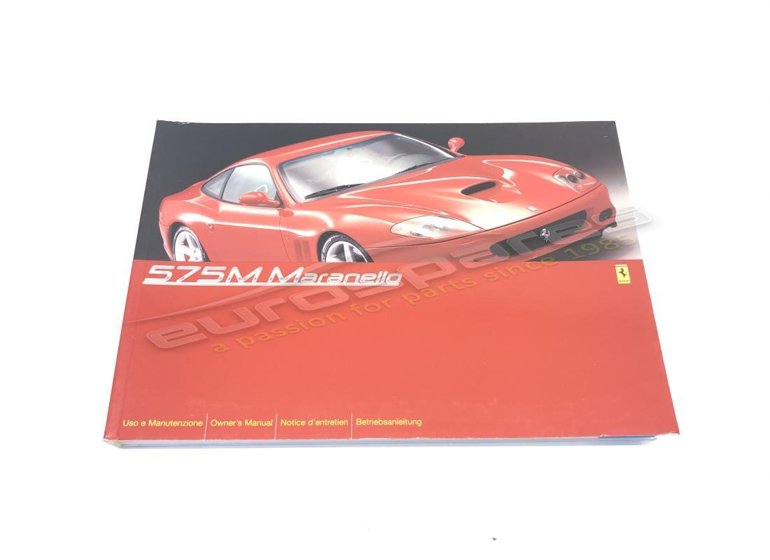 neues ferrari benutzerhandbuch 575m.. teilenummer 66654600 (1)