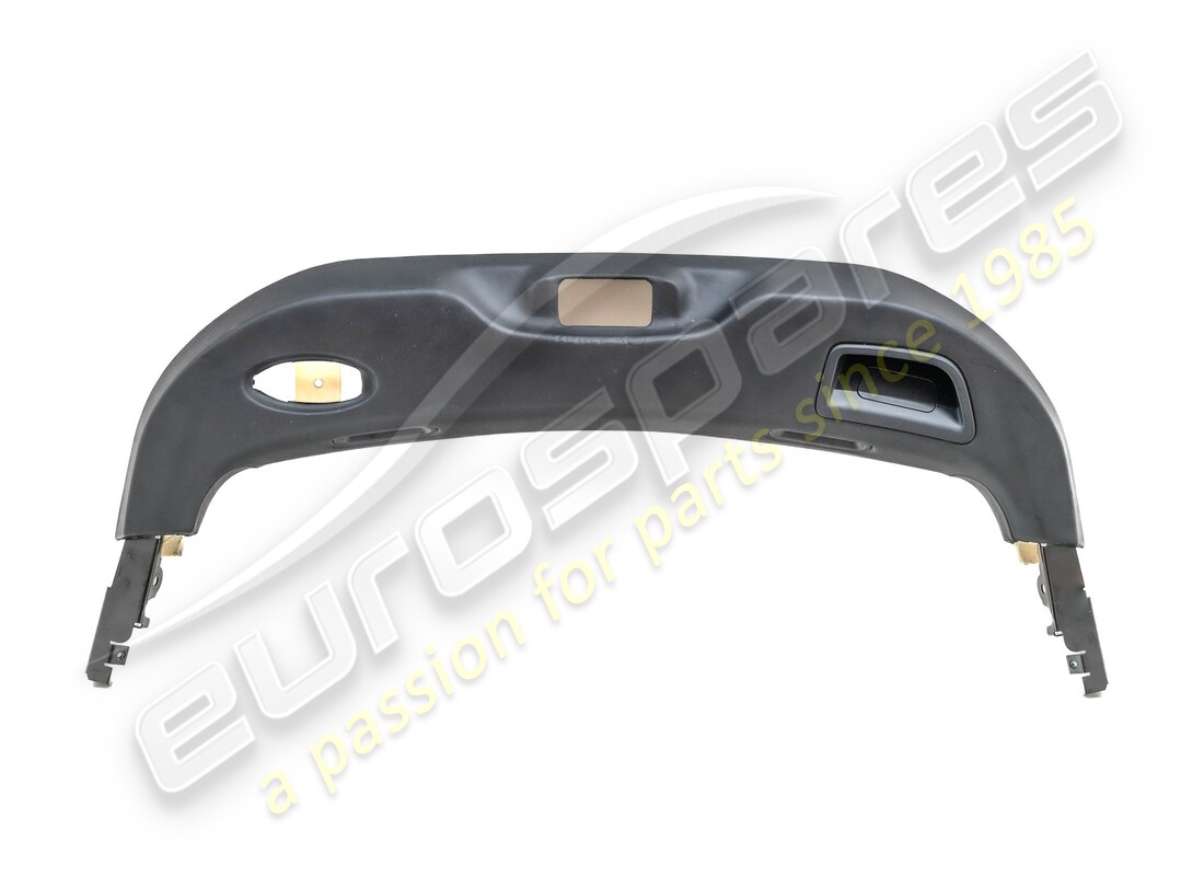 GEBRAUCHTE Ferrari UNTERE HECKKLAPPENVERKLEIDUNG SCHWARZES LEDER. TEILENUMMER 85603912 (1)