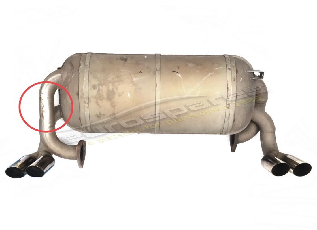 VERWENDETER Ferrari SCHALLDÄMPFER. TEILENUMMER 131524 (1)