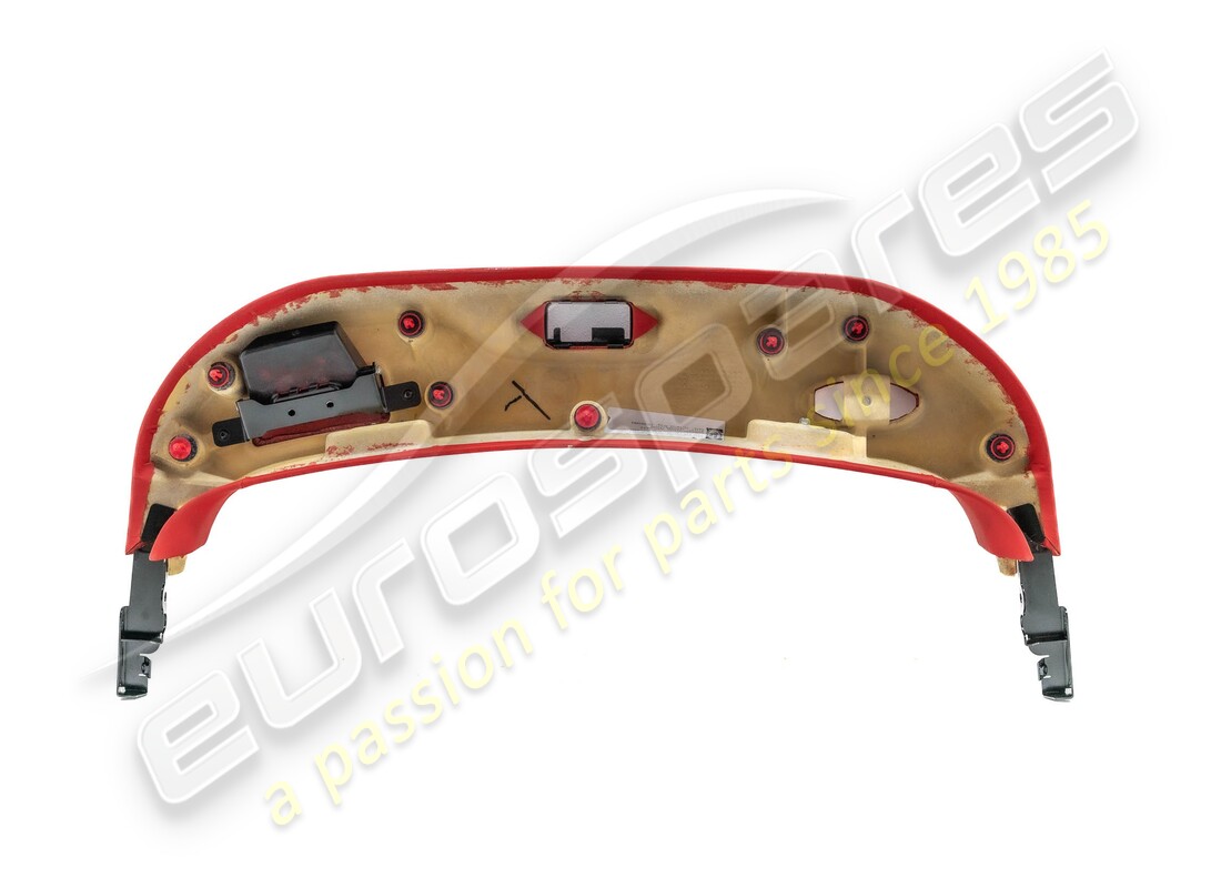 gebrauchte ferrari untere heckklappenverkleidung schwarzes leder. teilenummer 85603912 (3)
