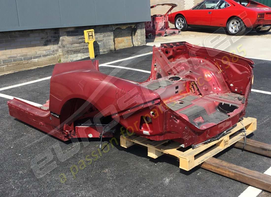 verwendet ferrari hinterer rahmenteil. teilenummer 814360000b (4)