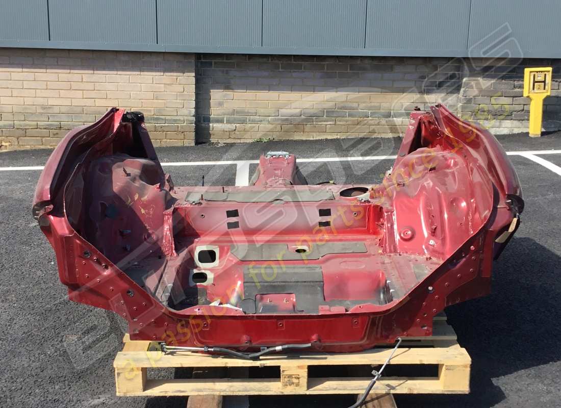 verwendet ferrari hinterer rahmenteil. teilenummer 814360000b (3)
