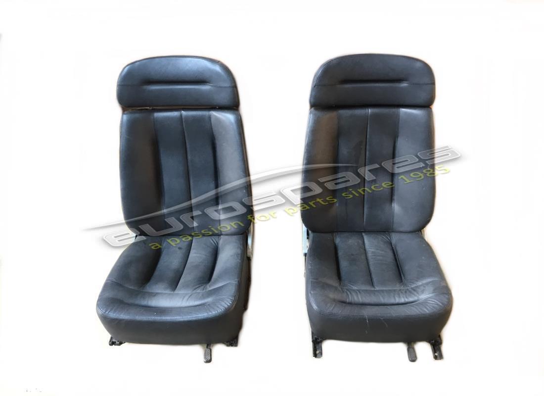 GEBRAUCHTE Ferrari PAAR SCHWARZE SITZE. TEILENUMMER 700005234 (1)
