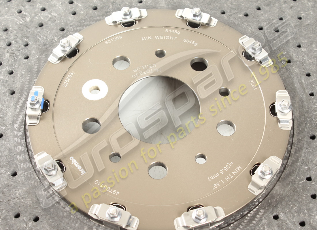 neue ferrari vordere bremsscheibe – ccm-version. teilenummer 225853 (3)