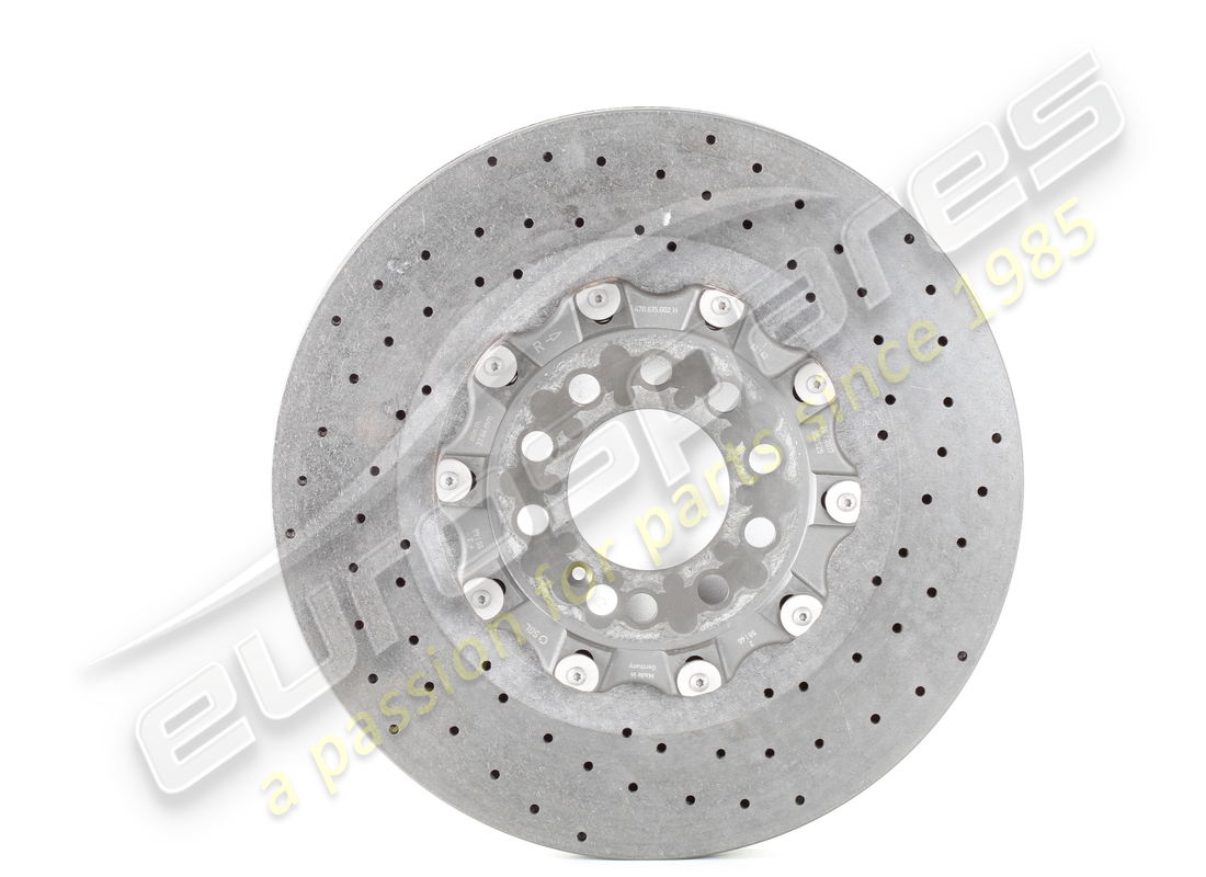 GEBRAUCHTE Lamborghini HINTERE BREMSSCHEIBE. TEILENUMMER 470615602H (1)