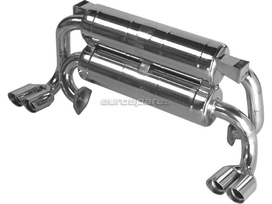 neu tubi testarossa - 512tr - 512m schalldämpfer - modelle w kat. teilenummer 01128911000 (2)