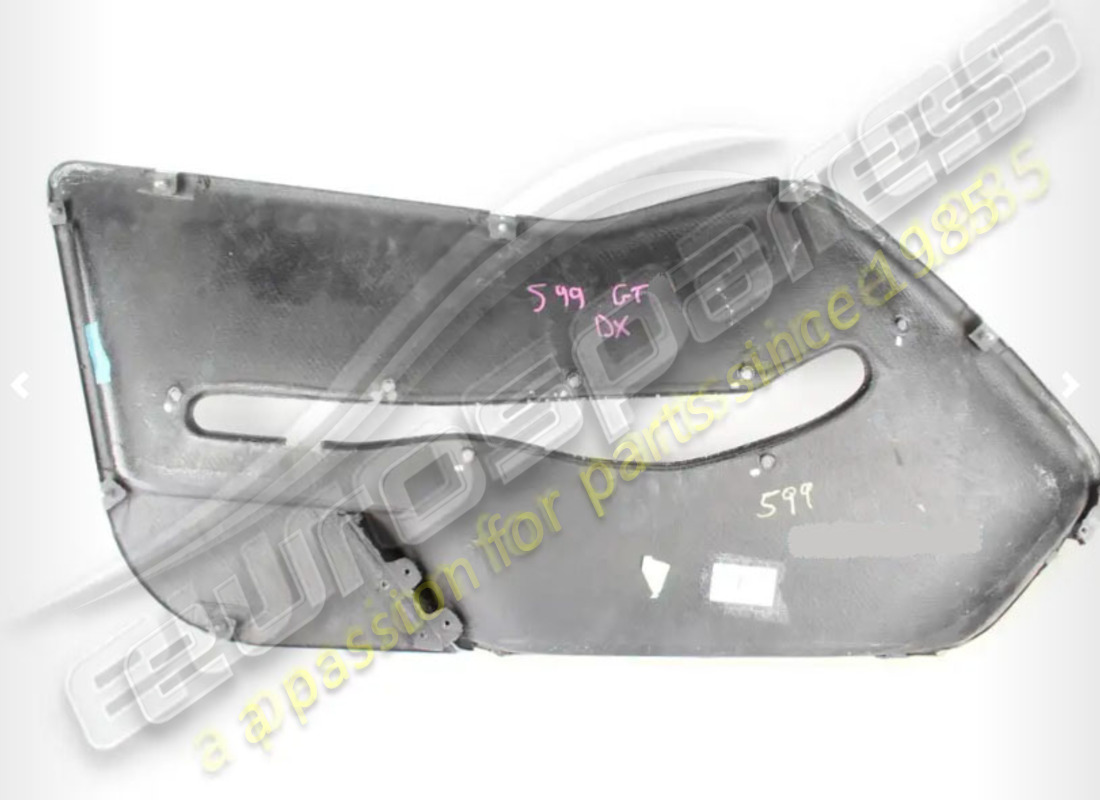 überholtes ferrari rechtes türblatt (glänzendes carbon). teilenummer 69259200 (3)