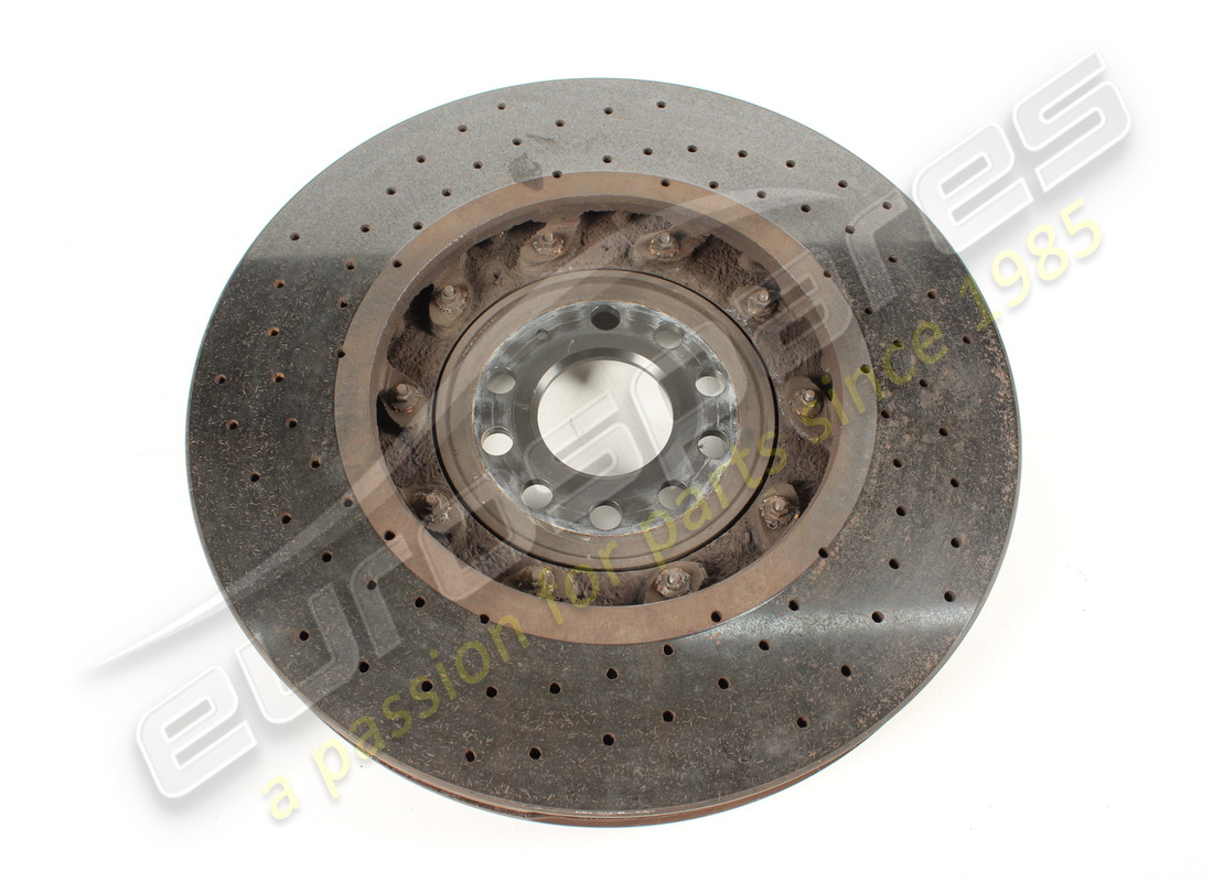 gebrauchte lamborghini keramikbremsscheibe vorne links (belüftet). teilenummer 470615301g (3)
