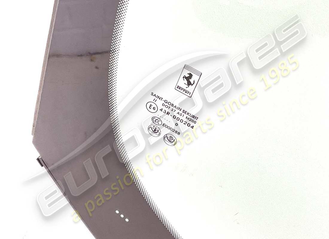 neue windschutzscheibe ferrari. teilenummer 86502200 (2)