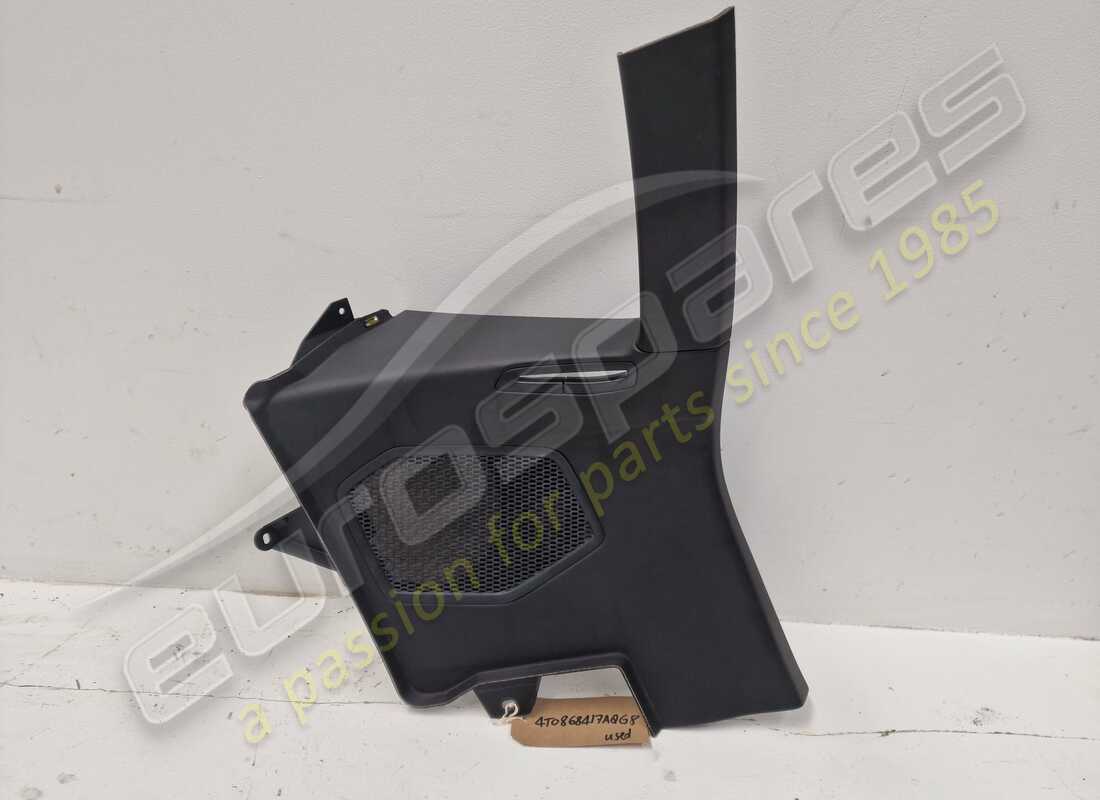 gebrauchte lamborghini verkleidung, b-säule rechts, schwarz art. leder. teilenummer 4t0868418aqg8 (1)