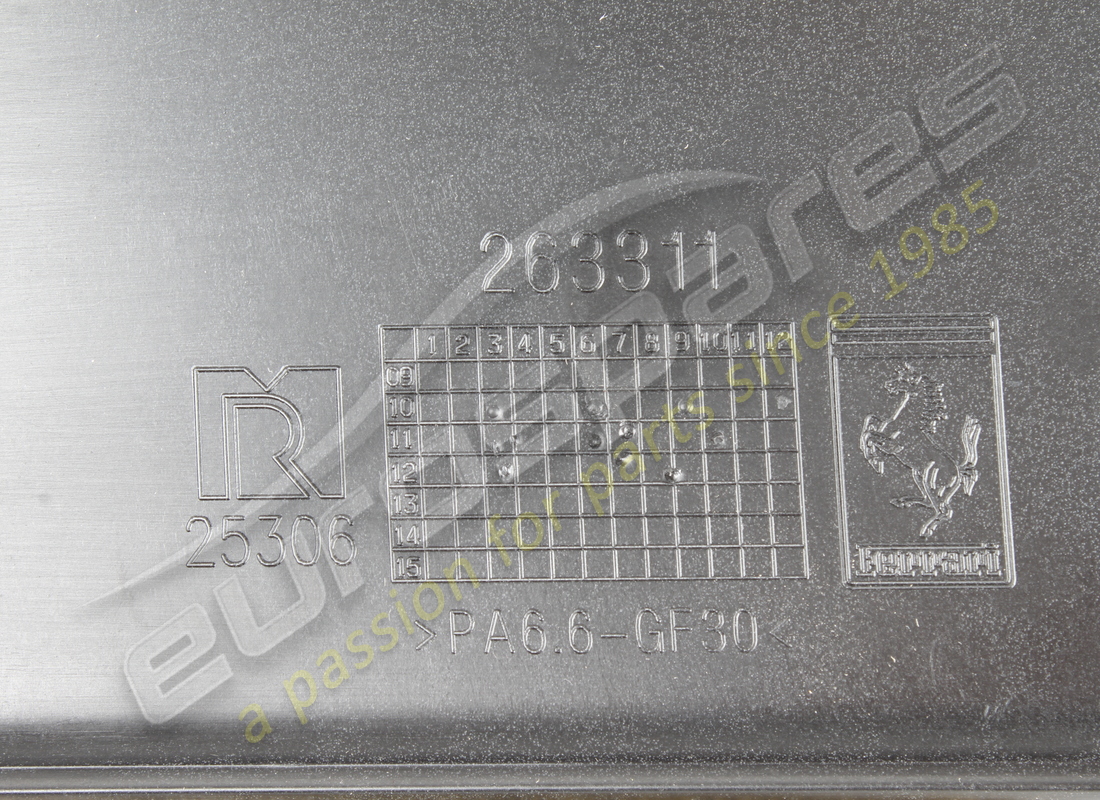 neu ferrari rh luftkanal. teilenummer 263310 (5)