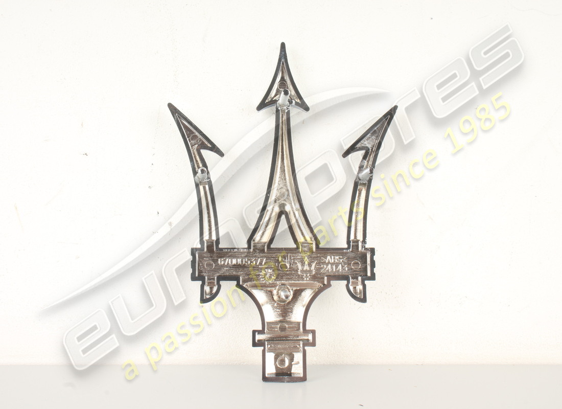 neu maserati chrom-dreizack. teilenummer 670005377 (2)