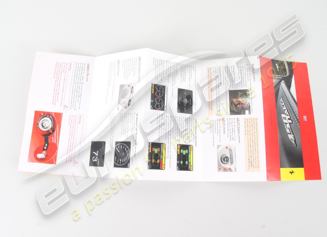 neu ferrari kurzanleitung. teilenummer 84259500 (2)