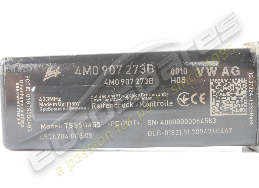 VERWENDET LAMBORGHINI REIFENDRUCKDIAG-ADR: 065. TEILENUMMER 4M0907273B (4) verwendet lamborghini reifendruckdiag-adr: 065. teilenummer 4m0907273b (4)