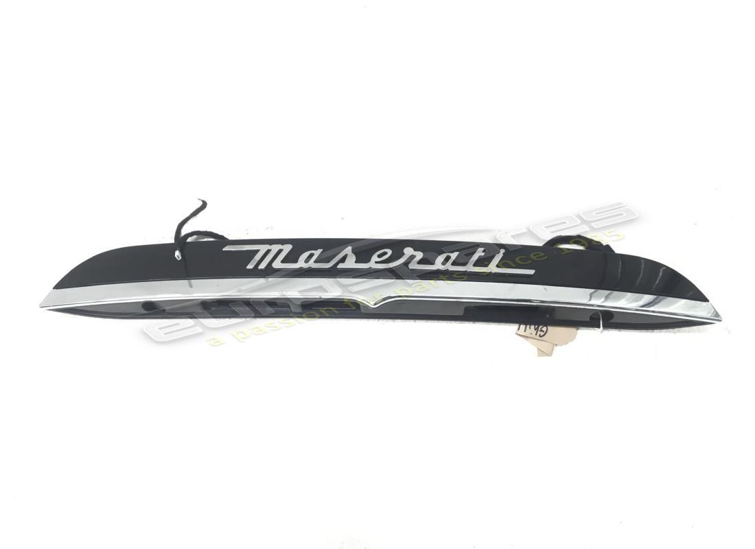 GEBRAUCHTE Maserati LICHTLEISTE NERO . TEILENUMMER 670017260 (1)