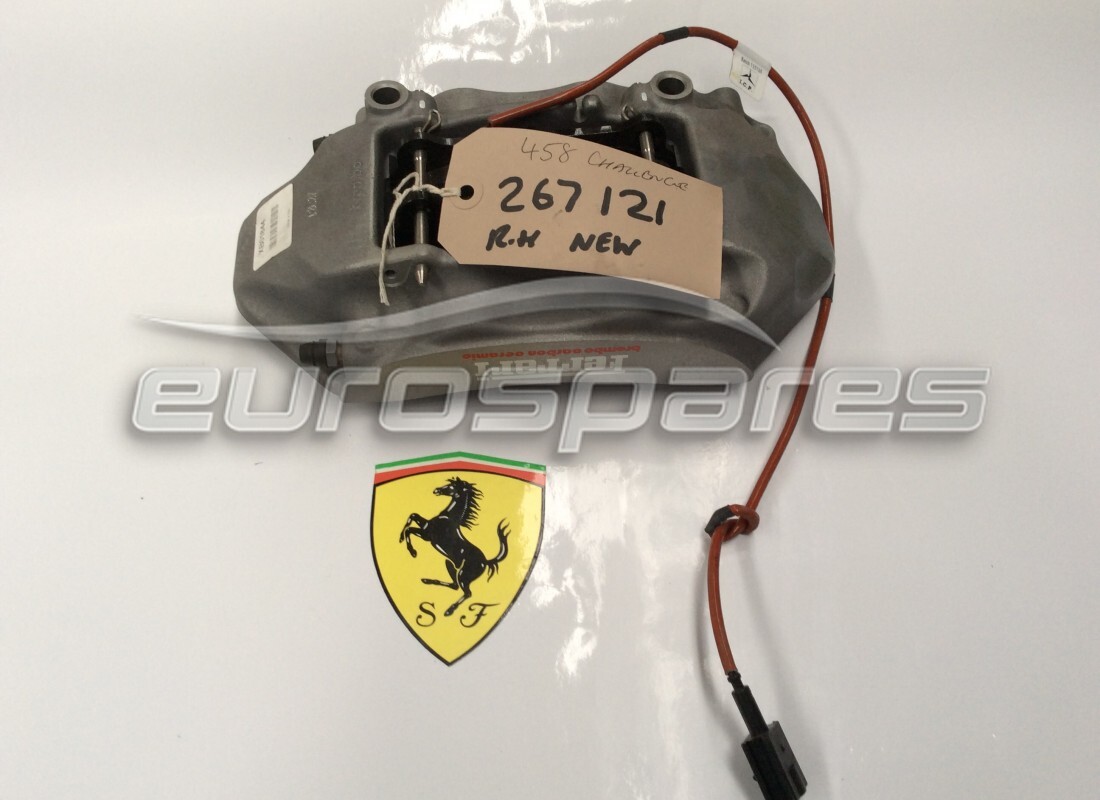 neuer ferrari hinterer rechter bremssattel mit belägen. teilenummer 267121 (1)