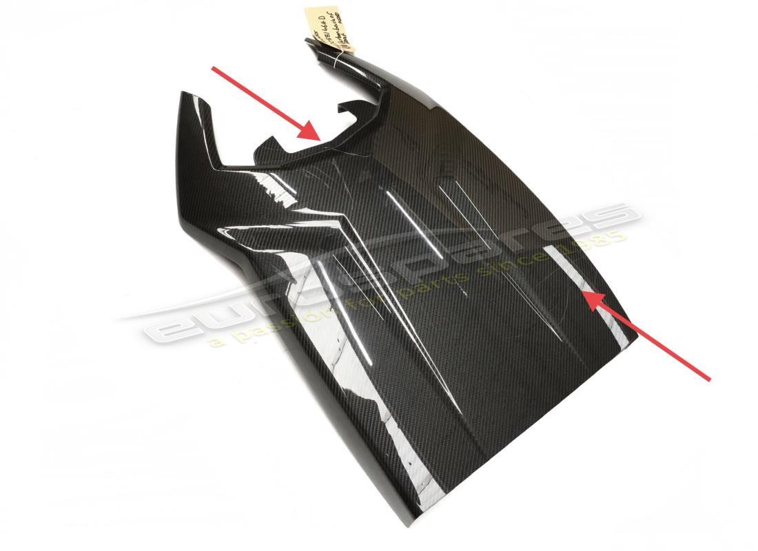 GEBRAUCHT Lamborghini RECHTE RÜCKENLEHNENMATTE. TEILENUMMER 470881464D (1)