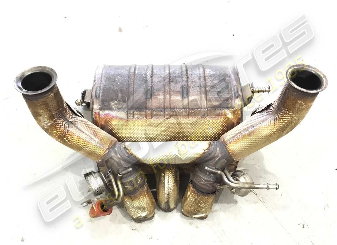 beschädigt lamborghini schalldämpfer senza kat. teilenummer 470251051l (4)