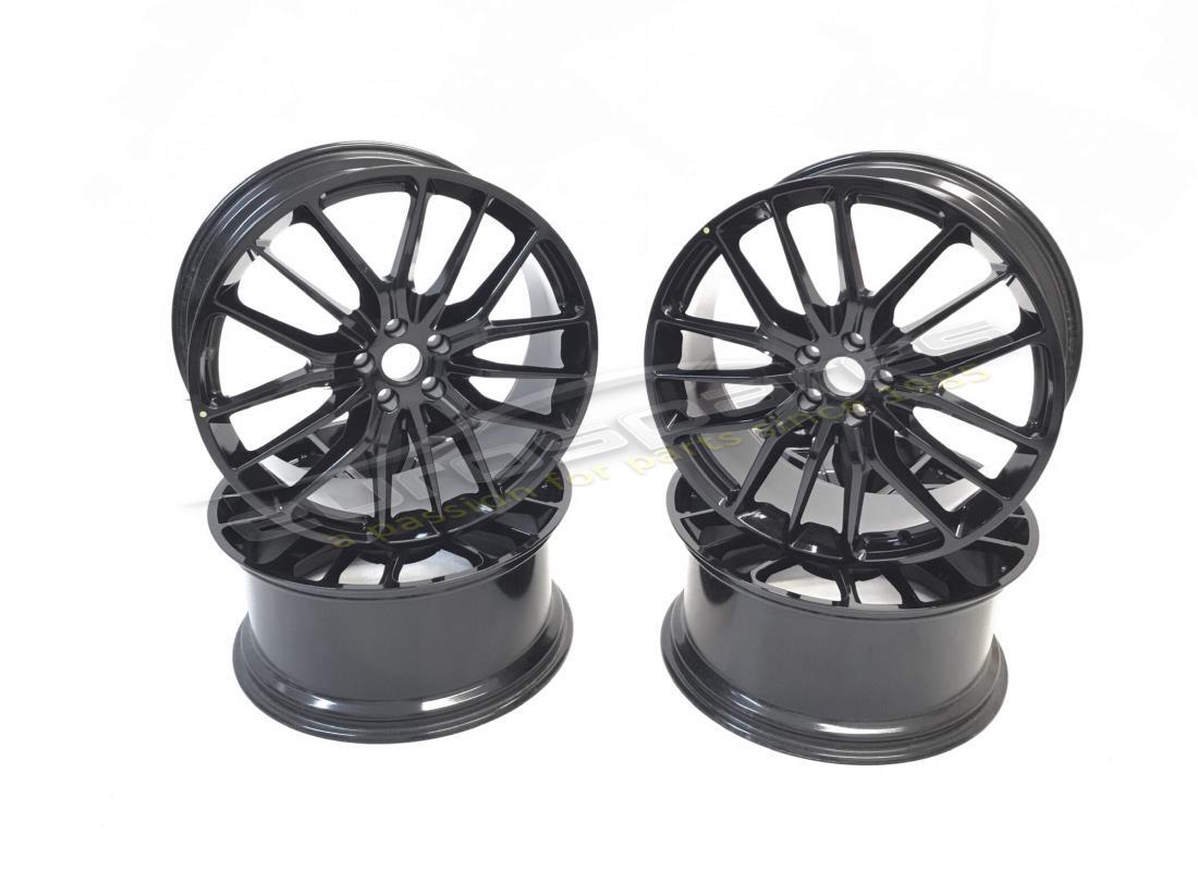 neu maserati 21' titano räder set schwarzglänzend. teilenummer 980156251c (1)
