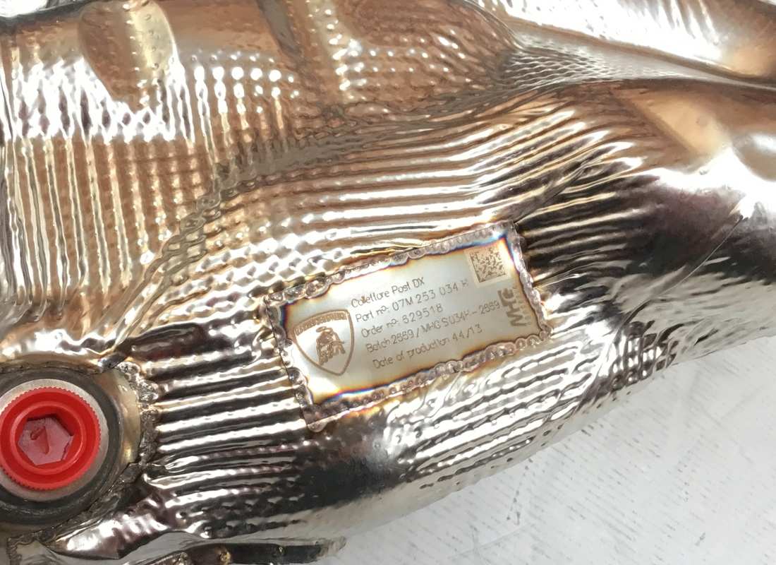 neuer lamborghini auspuffkrümmer. teilenummer 07m253034h (4)
