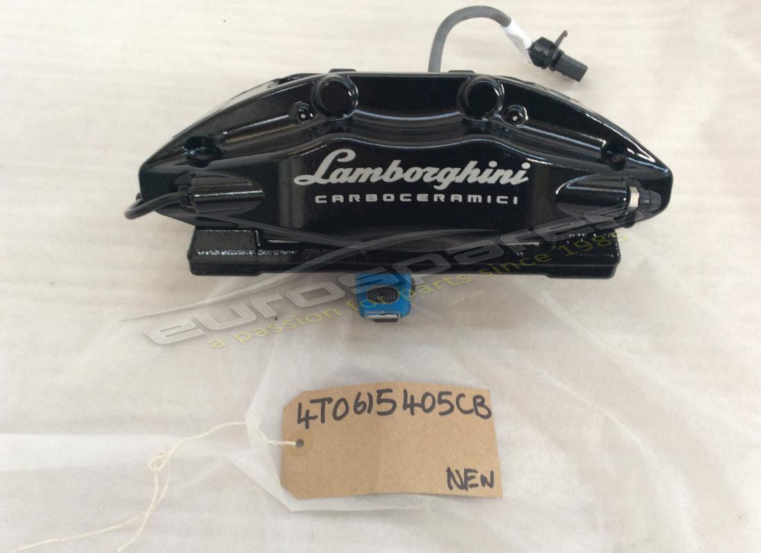 neuer lamborghini hinterer bremssattel in schwarz. teilenummer 4t0615405cb (1)