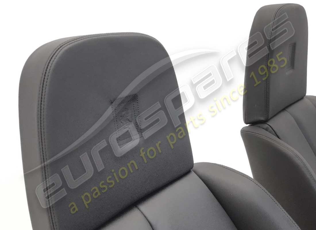 überholtes eurospares paar schwarz sitze (testarossa). teilenummer eap1227215 (6)