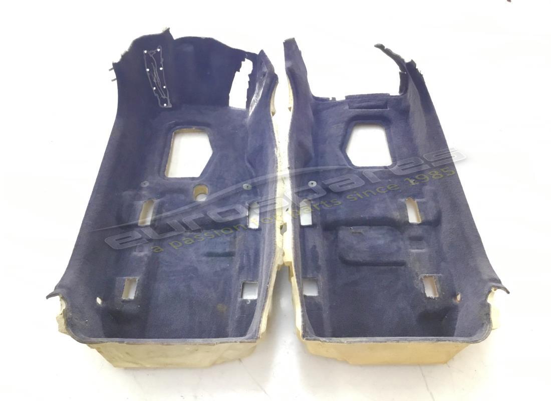 GEBRAUCHTER Ferrari SCHWARZER HAUPT-TEPPICHSATZ (IN BLAU) . TEILENUMMER 857556998 (1)