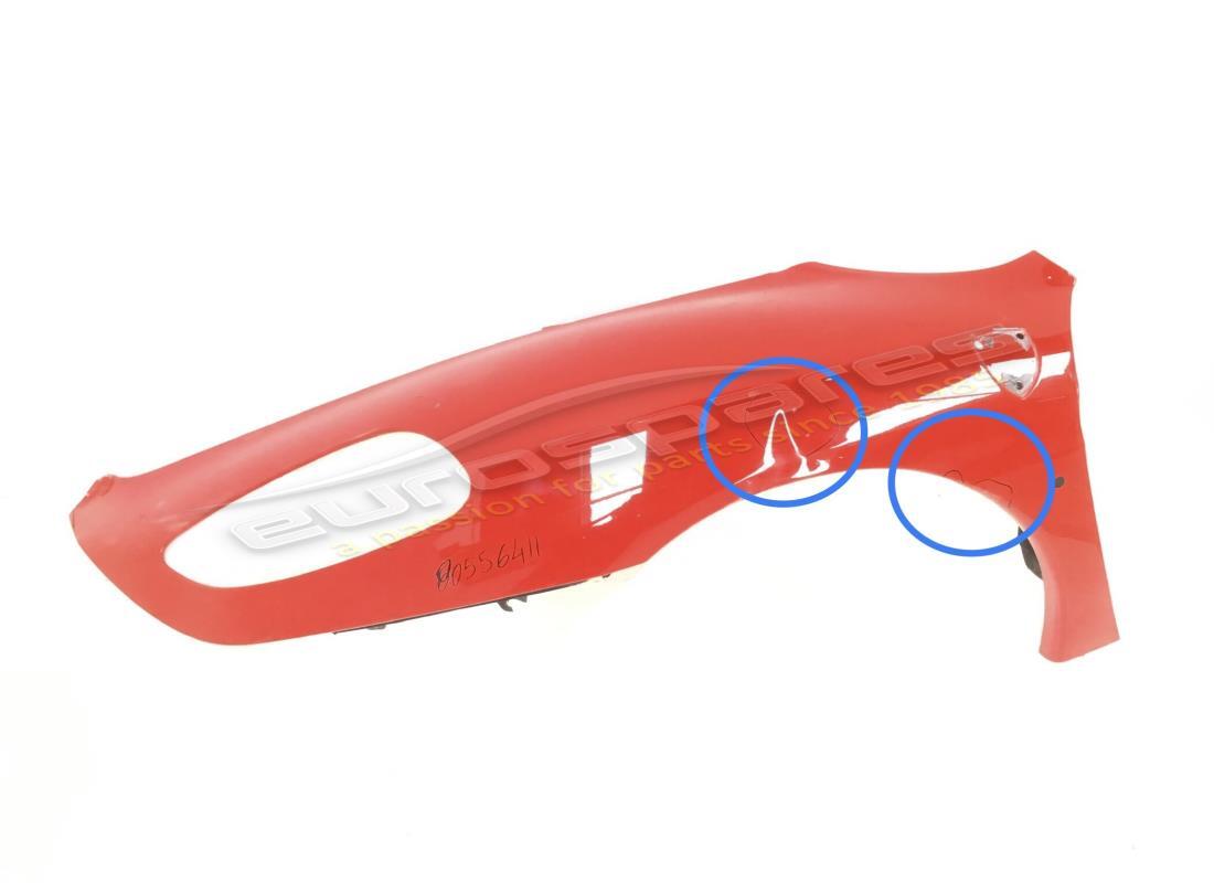GEBRAUCHTER Ferrari KOMPLETT LINKER FRONTFENDER. TEILENUMMER 80556411 (1)