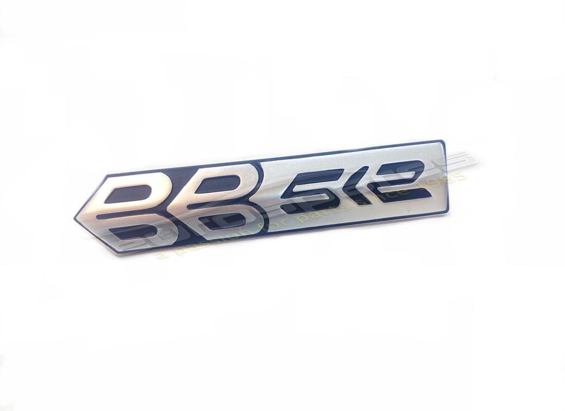 NEU Ferrari RÜCKENMOTIV "512BB" . TEILENUMMER 50371806 (1)