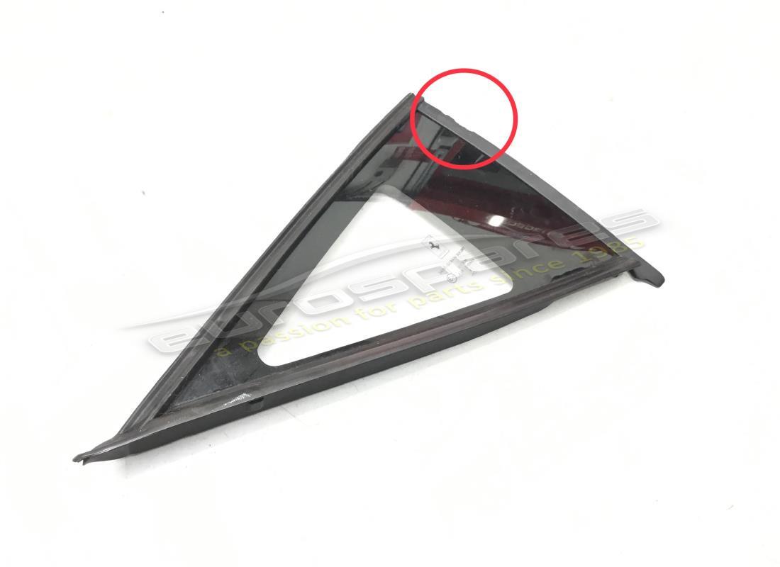 GEBRAUCHT Ferrari KOMPLETTES HINTEN LEXAN-FENSTER RECHTS . TEILENUMMER 816114 (1)