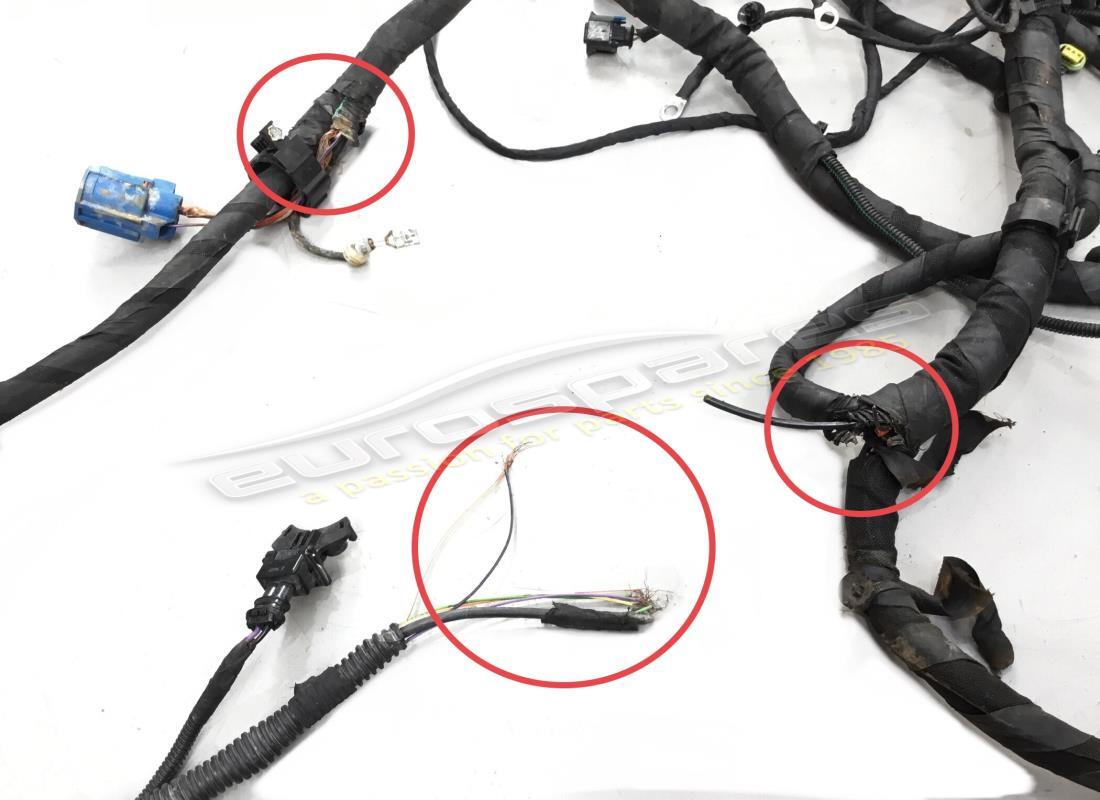 VERWENDET Ferrari VORDERES KABEL. TEILENUMMER 786032 (1)