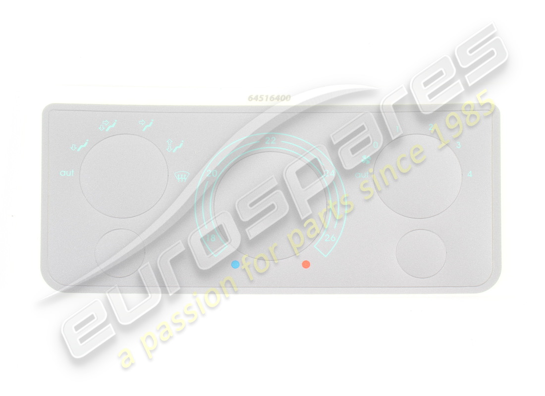 NEUES Eurospares BEDIENELEMENT DER KLIMAANLAGE (CELSIUS). TEILENUMMER 64516400A (1)