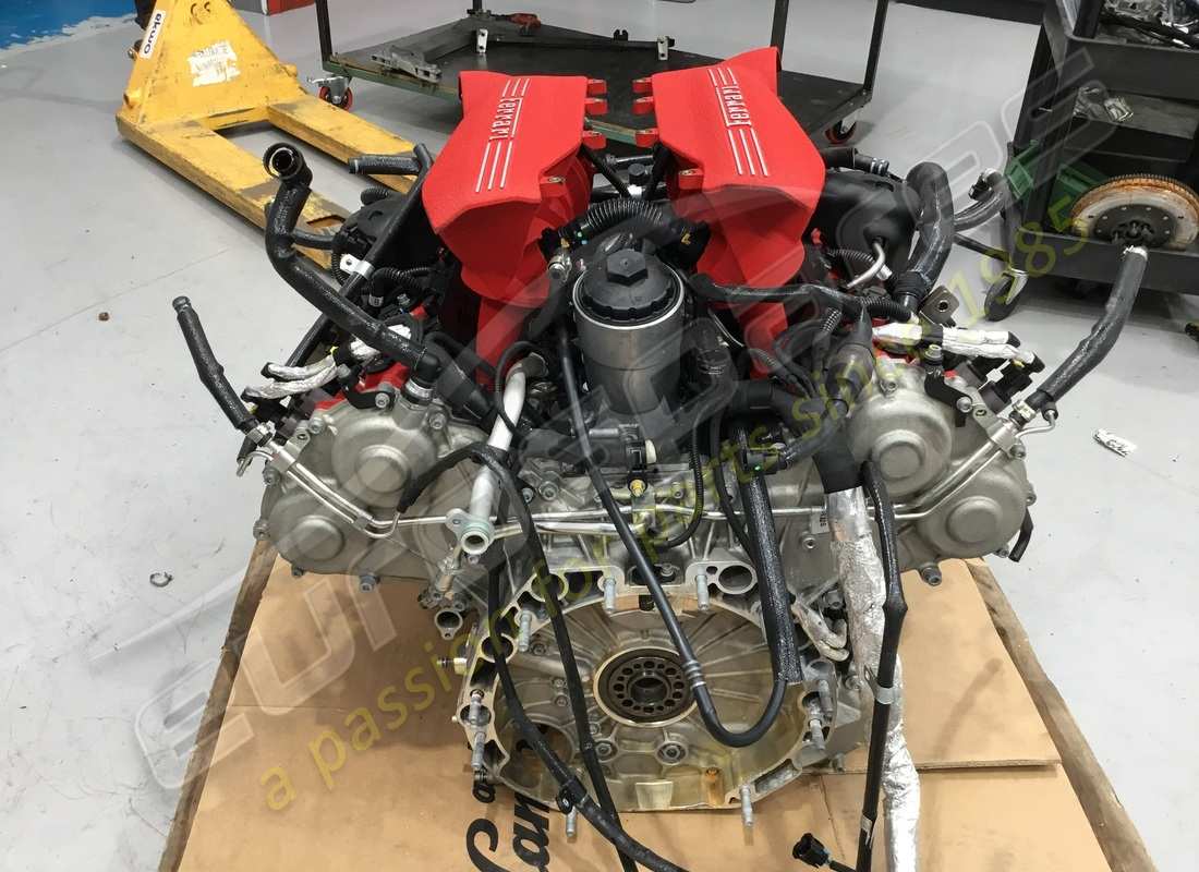 gebrauchter ferrari 488 motor. teilenummer 985000235 (5)