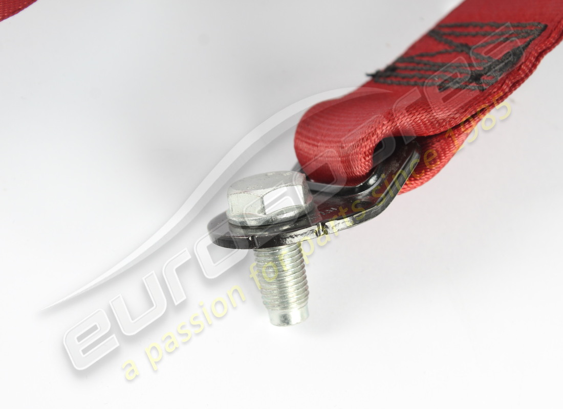 gebrauchtes lamborghini rosso alala sicherheitsgurte-kit. teilenummer 900000375 (3)