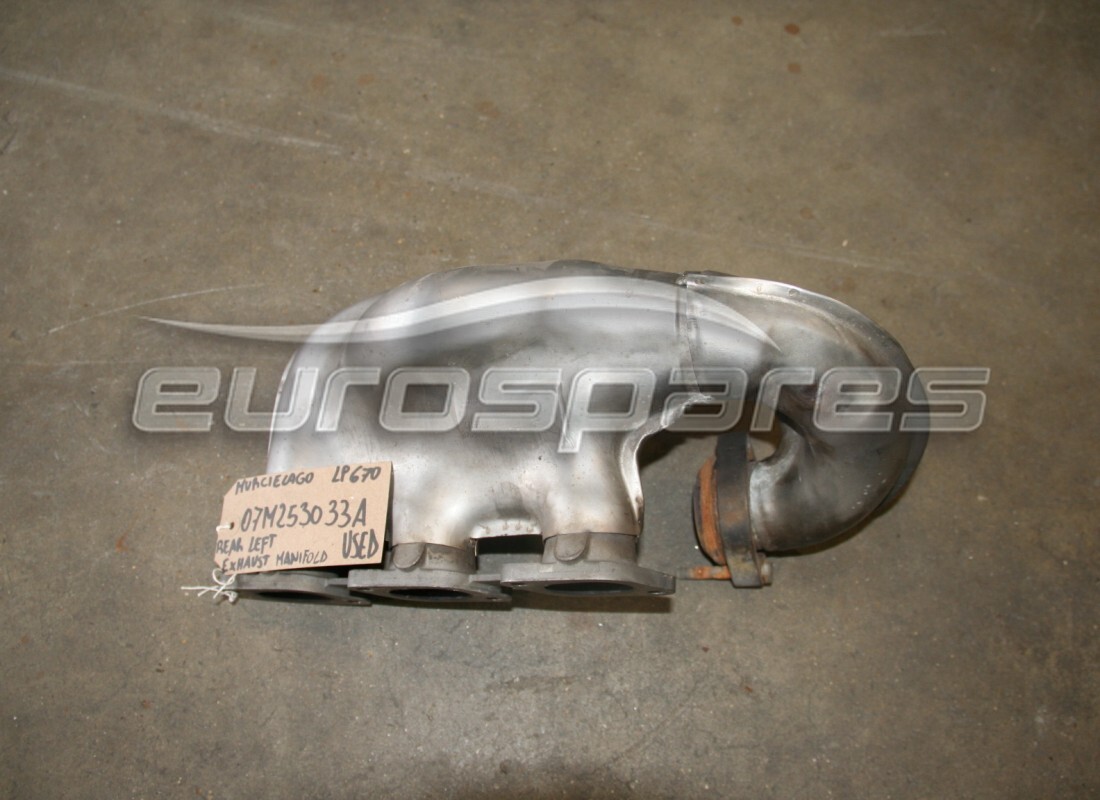 GEBRAUCHTER Lamborghini AUSPUFFKRÜMMER. TEILENUMMER 07M253033A (1)