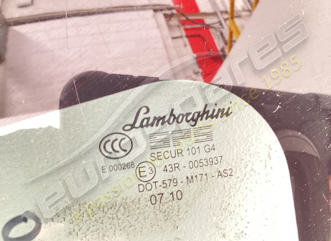gebraucht lamborghini seitenscheibe, hinten. teilenummer 418845300 (2)
