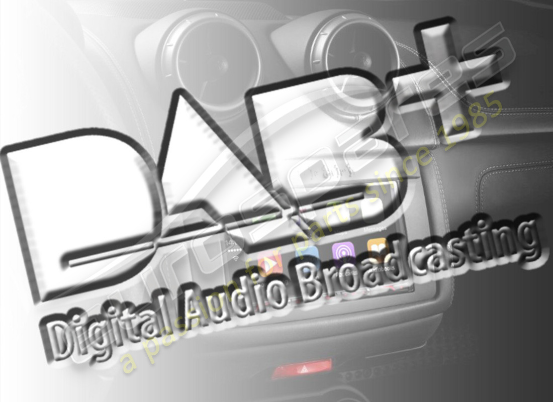 neues ferrari dab-radio-antennen-kit. teilenummer 70004427 (1)