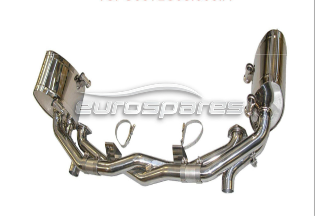 neues tubi 997.2 carrera & carrera s seiten- und mittelschalldämpfer-kit. teilenummer tspo9972c08003a (1)