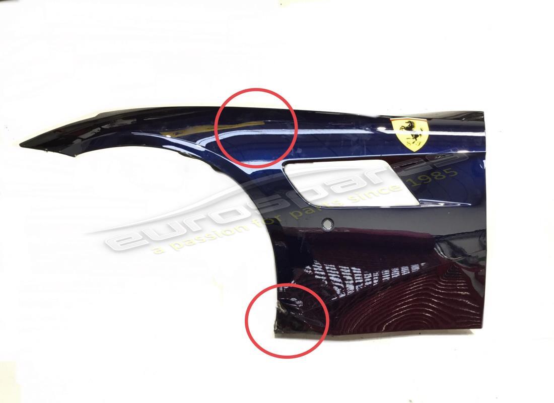 GEBRAUCHTER Ferrari KOMPLETT LINKER FRONTFENDER. TEILENUMMER 86502511 (1)