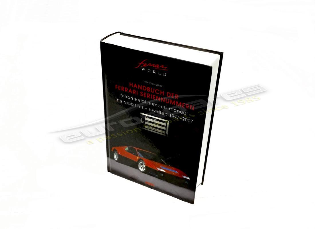 neues ferrari fahrgestellnummerlistenbuch. teilenummer mc602255 (1)