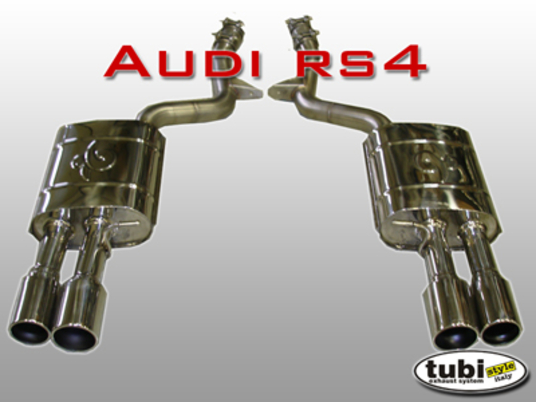 neuer tubi audi rs4 auspuff. teilenummer tsaurs4c07003a (1)