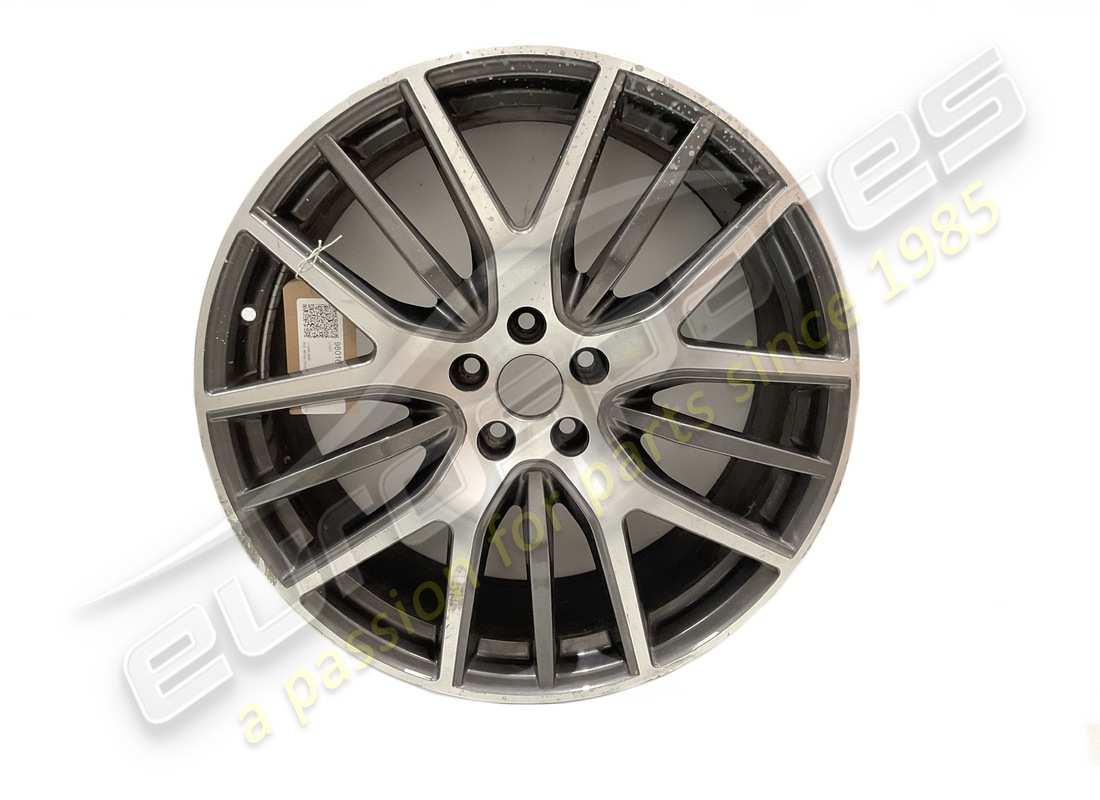 GEBRAUCHTE Maserati VORDERE 21 ZOLL ANTEO GRAU LEICHTMETALLFELGE. TEILENUMMER 980161418 (1)