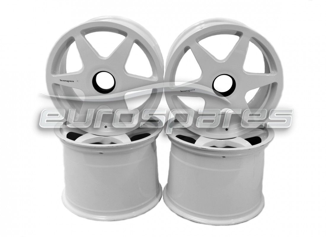 neues lamborghini svr white racing center lock räder set. teilenummer lwhe046 (1)