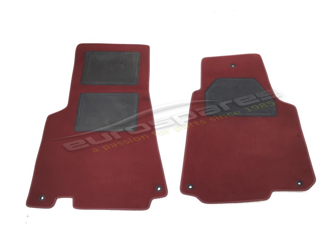 GEBRAUCHT Ferrari BEWEGLICHER TEPPICH KOMPLETT ROT 176 . TEILENUMMER 67257891 (1)