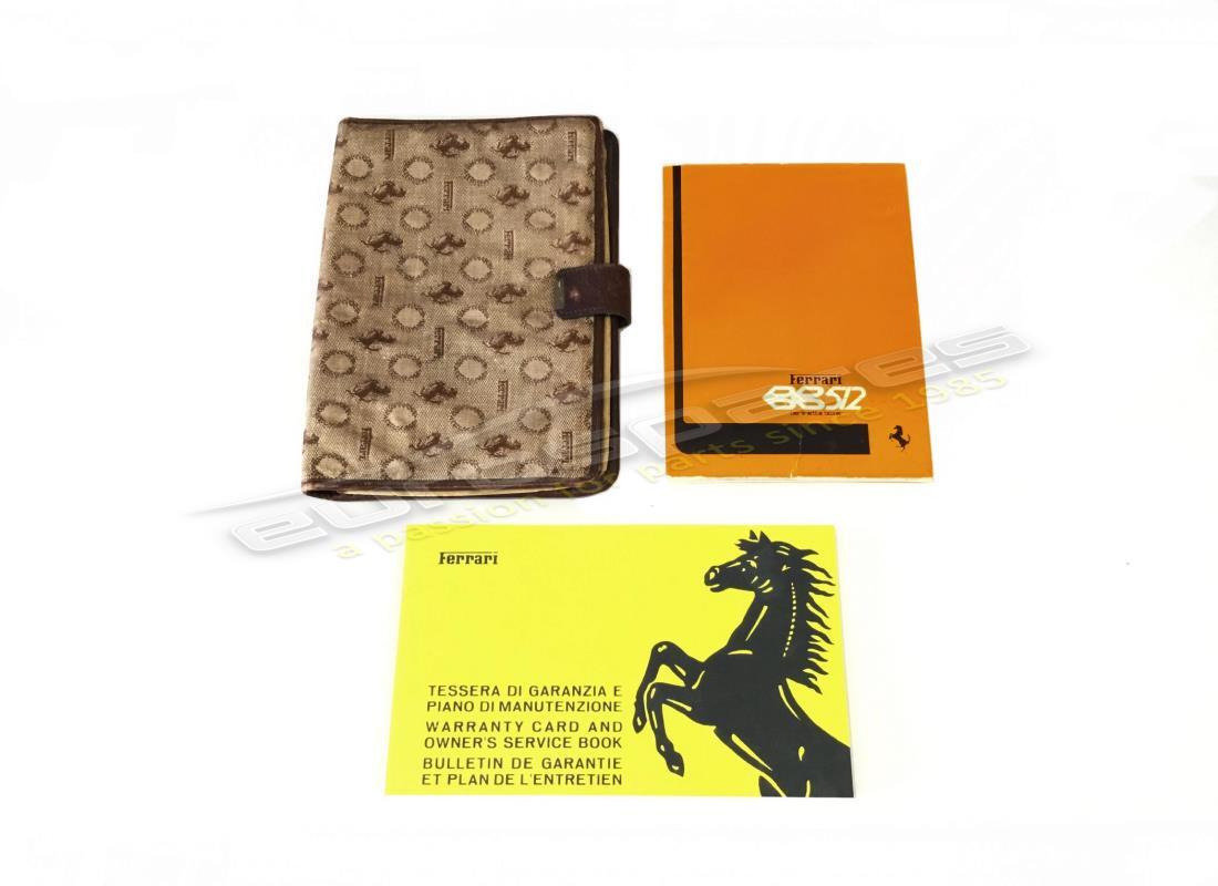 GEBRAUCHT Ferrari ORIGINAL VOLLSTÄNDIGES HANDBUCH-HANDBUCH-TASCHEN-SET. TEILENUMMER 9599001402 (1)