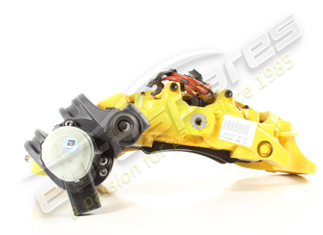 gebrauchter ferrari hinterer linker bremssattel mit belägen. teilenummer 879838 (3)